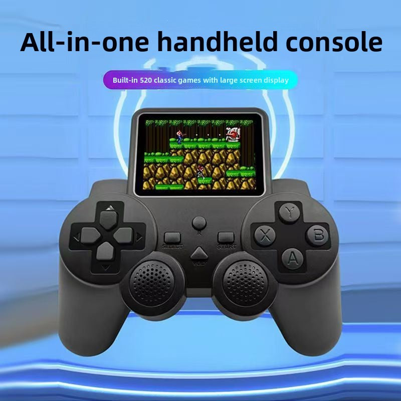 Handheld console 2in1 S10  520games HD 1020mAh type C rechargable games Handheld Game Player console