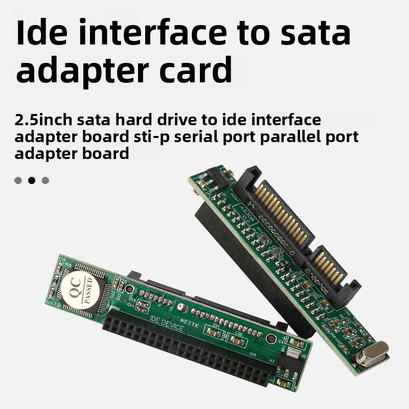 Old-fashioned hard disk notebook IDE to SATA adapter card 2.5 inch 43-pin 44PIDE to SATA parallel port to serial port Repair Tools