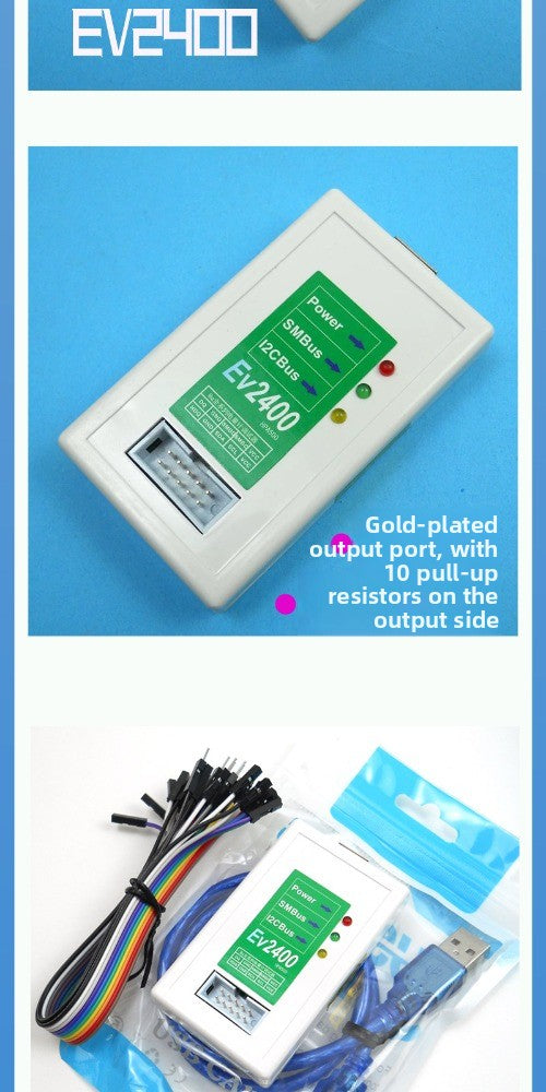 EV2400 battery repair unlocking communication bqstudio battery meter chip programming tool replacement ev2300 repair tools