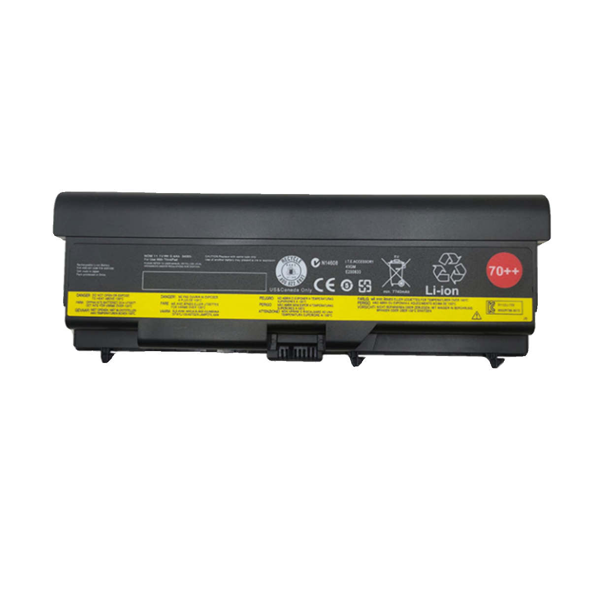 (Shipping fee not include)For  Lenovo T410 T420 T430 T510 T520T530笔记本45N1006 repalcement battery 70++