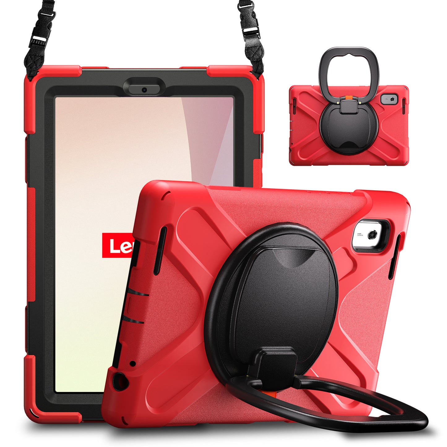 Applicable Lenovo M9 tablet 2023 silicone anti-drop case K9 protective cover TB-310FU bracelet bracket long shoulder strap protective Accessories