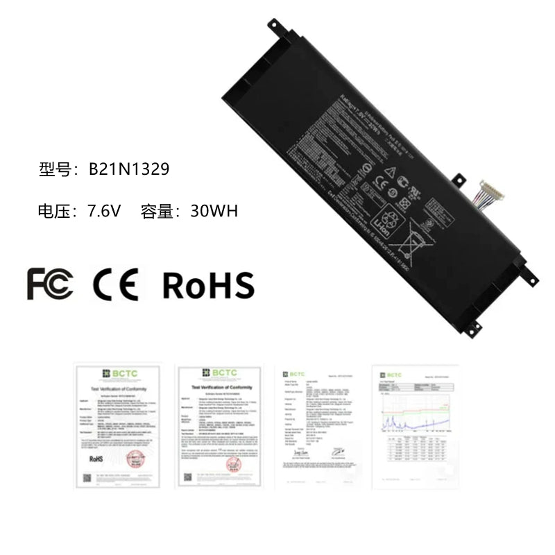 (Shipping fee not include)for for ASUS X403M X503M X453M X553MF453 X503S  repalcement battery  B21N1329