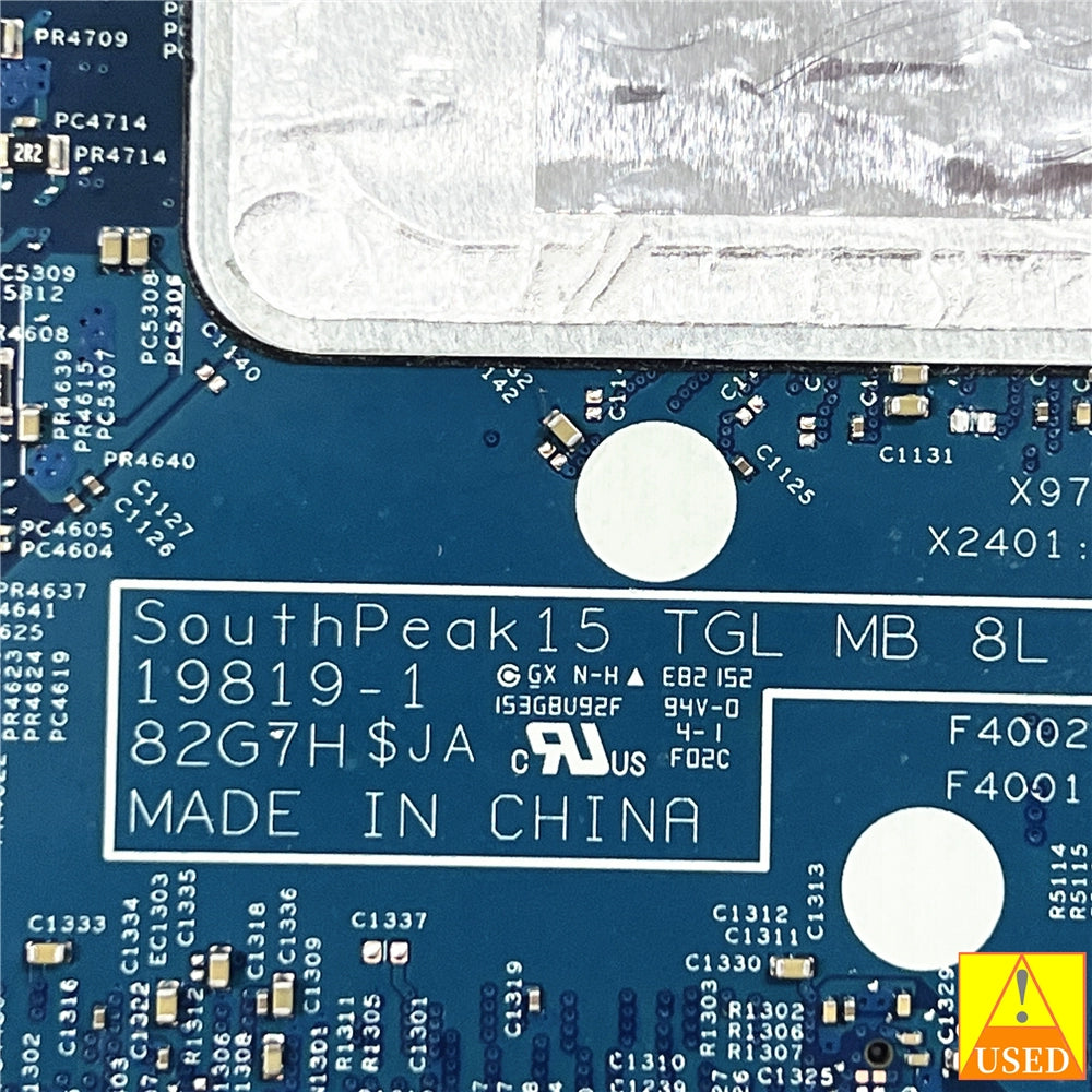 (Shipping fee not include)DELLmotherboard system board 5520 CN-073T17 SRK02 i7-1165G7 19819-1