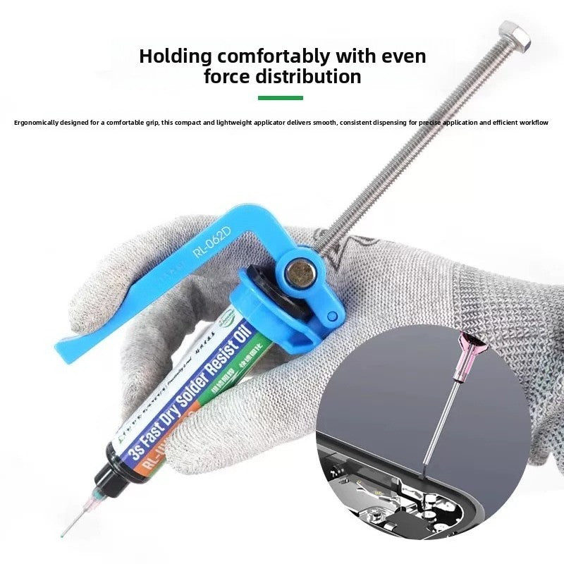 Mobile Phone Repair Radish Glue Gun Handwritten Glue Gun Suitable for 5-10CC Syringe Manual Labor-saving Glue Gun Laptop Mobile Phone Repair tools