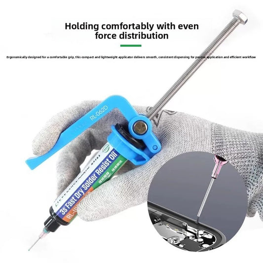 Mobile Phone Repair Radish Glue Gun Handwritten Glue Gun Suitable for 5-10CC Syringe Manual Labor-saving Glue Gun Laptop Mobile Phone Repair tools