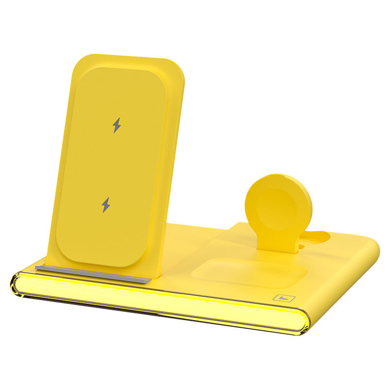 C27 3-in-1 wireless charging folding  Apple Samsung wireless charging