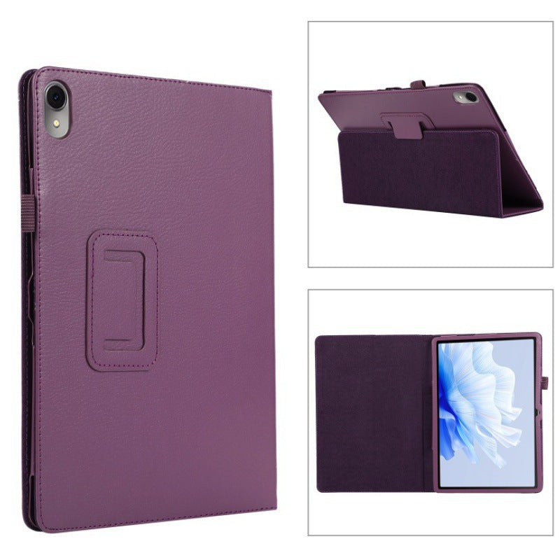 Applicable Honor Tablet X8 Pro Protective Case X9 11.5 2023 Litchi Pattern Bracket Book Leather Case Factory Batch Protective Accessories