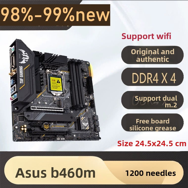 GAMING Computer ASUS H410M-F b460m plus h510 b560 z490 10th 11th generation 1200pins main board b460m Gigabyte H410m MSI b560m H510m Asus z490 z490 B560M GAMING TUF ASUS B460m plus wifi hdmi vga M.2 10th/11th motherboard