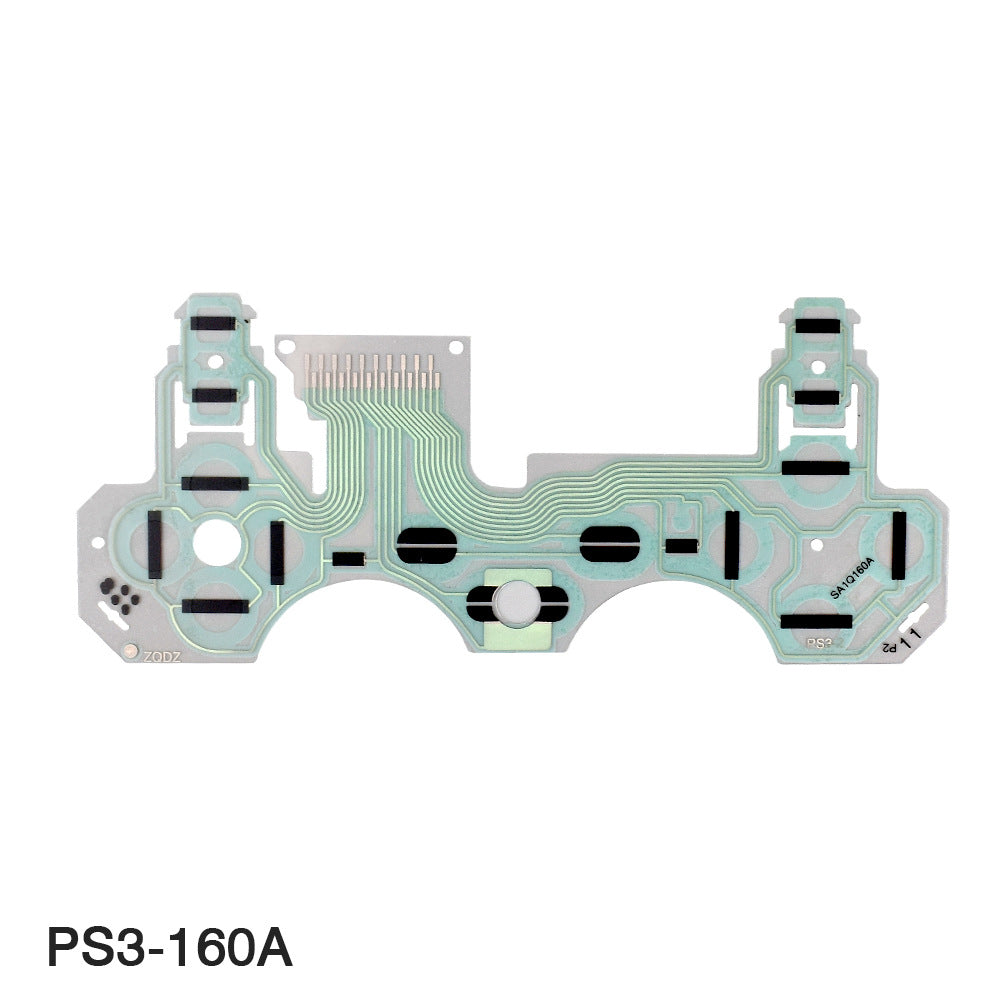 PS4 gamepad handle controller conductive film, PS4 controller repair accessories, PS4 button film, PS3 controller conductive film