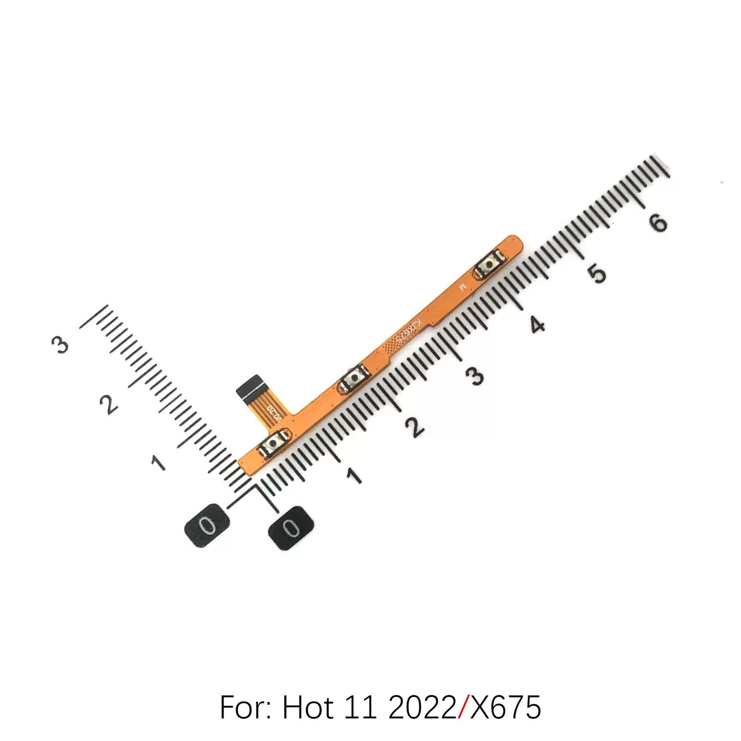 For Tecno Infinix Hot10i Hot10s Hot11 Hot12 Power cable Switch on of ribbon flex