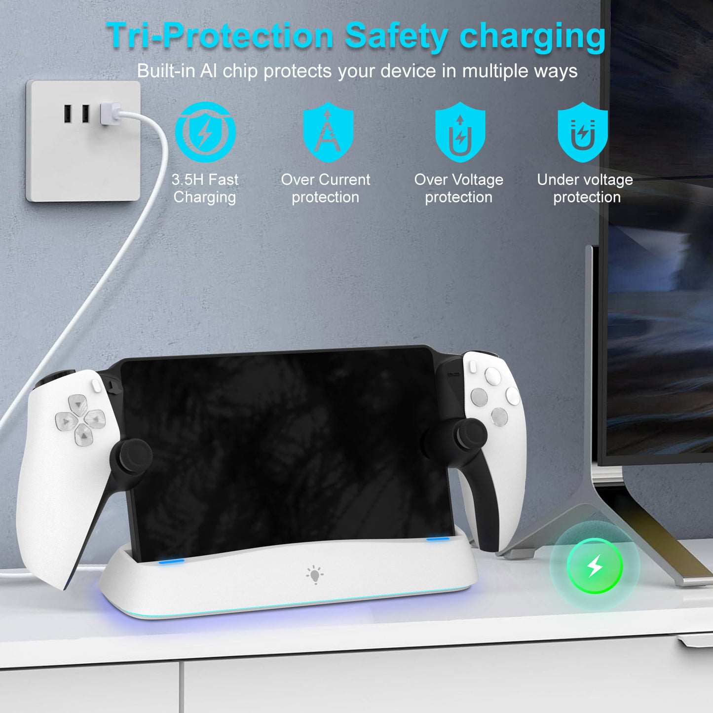 Portal Handheld Charging Base PS5 Portal Streamer Base HC-P3711