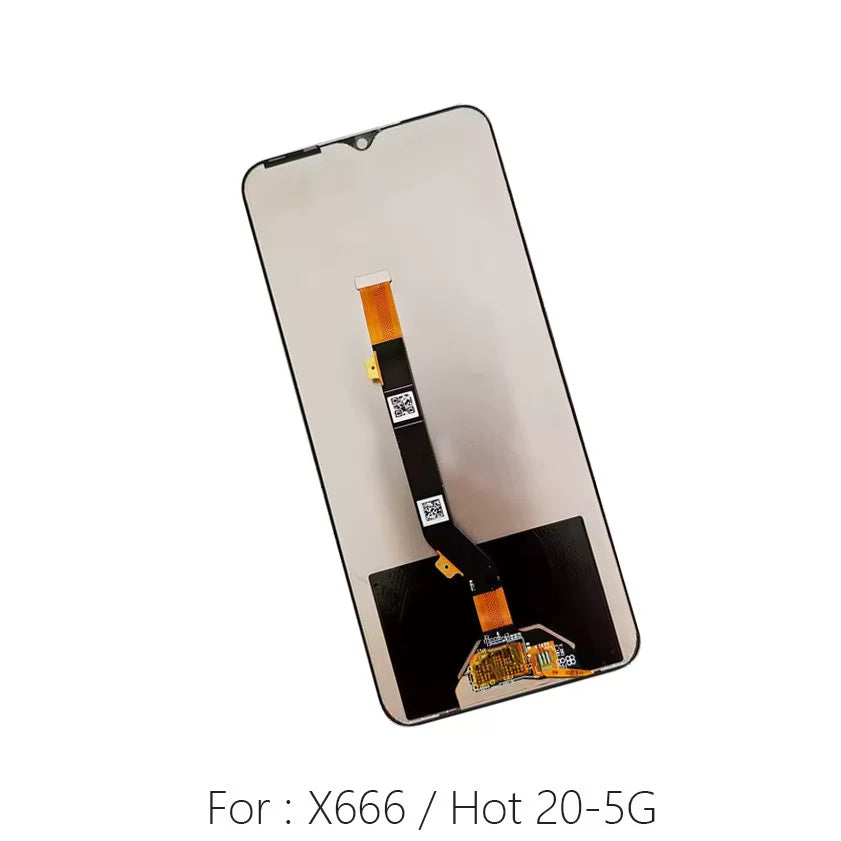 LCD Touch screen assembly for Tecno L6005 p36 LC6 X666 X6511b X6835 P40Plus