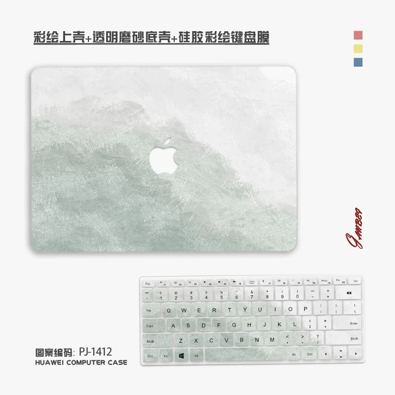 Color painting for MacBook Air Pro 11 "12" 13 "14" 15 "16" Neo A3404 A3426 A3427 A3428 A3429 A3449 A3448 A3434 A3403 A3186 A3402 A3401 A3112 A3185 A3114 A3241 A3113 A3240 Case Laptop accessories