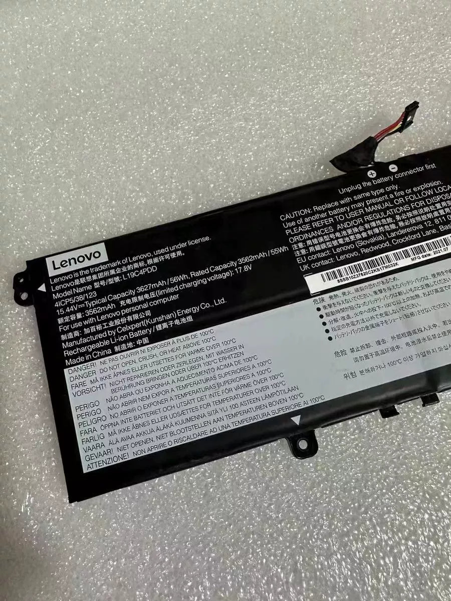 Original Lenovo ThinkBook13S/14S G2 ITL/ARE Zhaoyang K4-ITL L19M4PDD battery