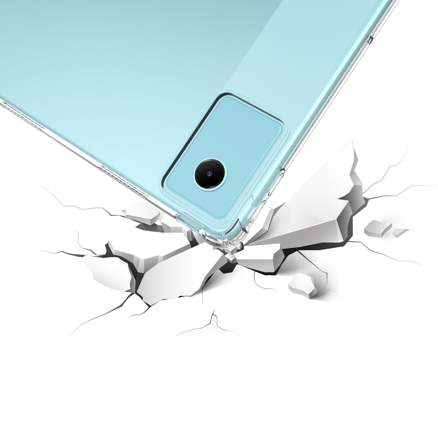 Applicable Lenovo Zhaoyang K12C flat plate protective case 2025 new TB361FU anti-drop high permeability airbag protective case Protect case