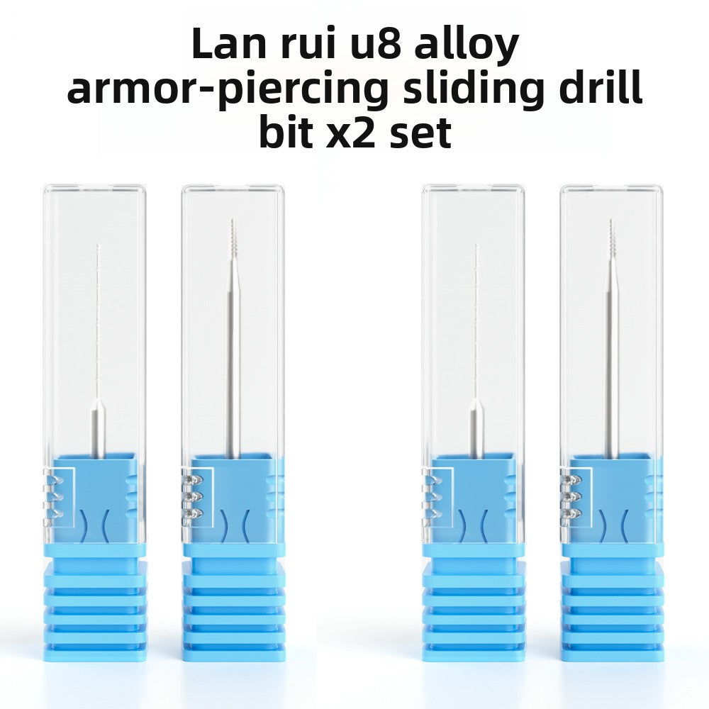 Lanrui U8 drill bit, sliding tooth screw out, broken wire at the tail of the mobile phone, alloy armor breaking, sliding tooth drill bit remover