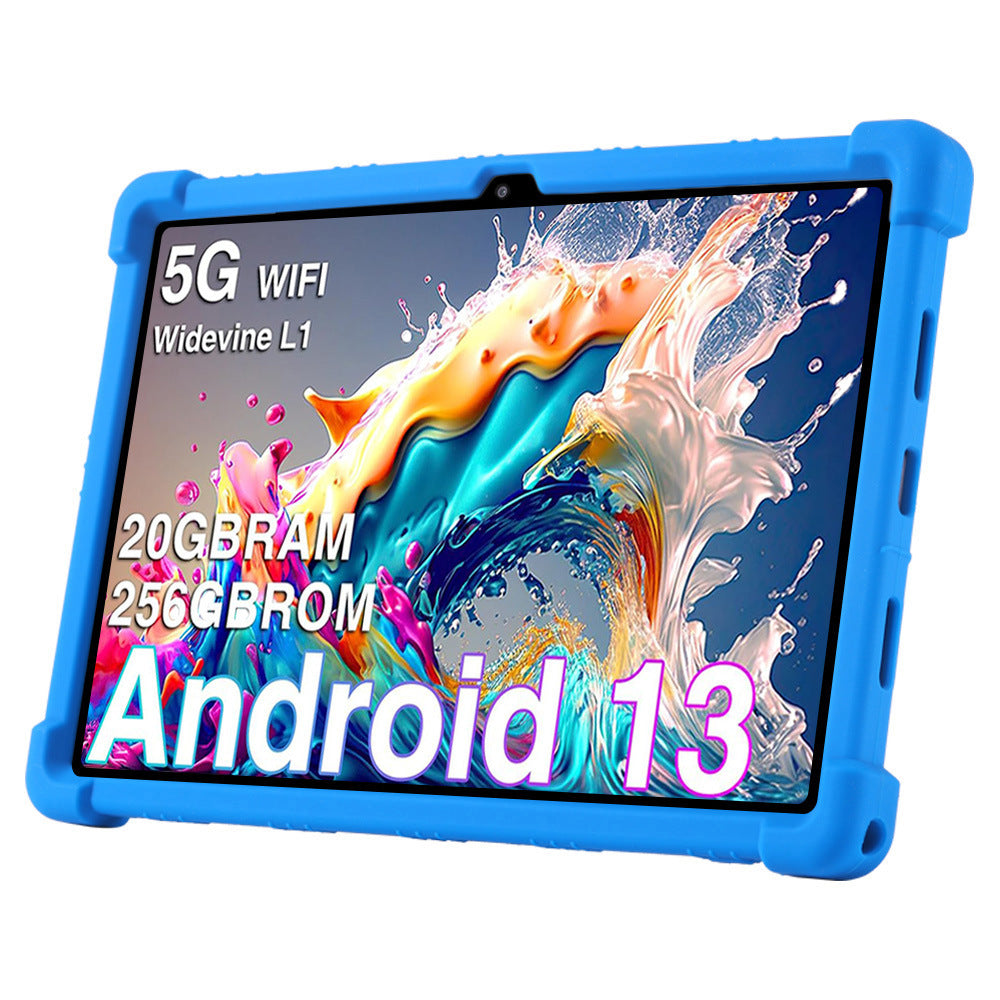 Applicable DOOGEE T10 Plus Tablet Case 10.51 Inch with Bracket Soft Silicone Drop Protection Case Protect case