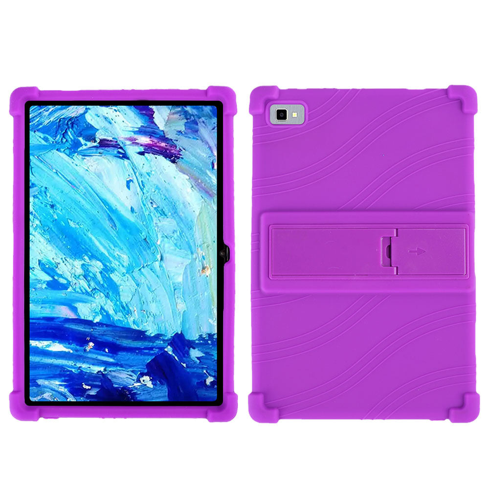 Applicable to Blackview TAB 8E flat plate protective case 10.1 inch hemming with bracket anti-drop silicone protective case Protect cace