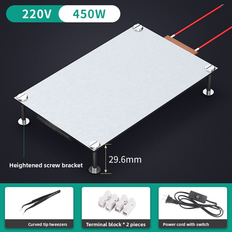 LED lamp bead dismantling and welding table BGA chip repair constant temperature heating table SMD light strip heating plate preheating table Repair tools
