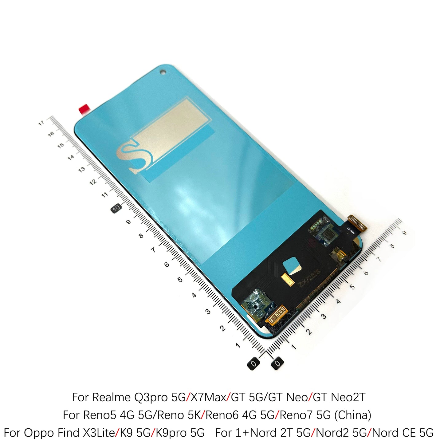 LCD Touch screen assembly for Oppo Reno5 Reno6 Q3Pro X7Max GT5G GTNe display screen