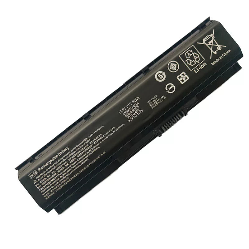 PA06 Laptop Battery for HP Pavilion 17 17-w219nf Omen 17-w033dx 849571-221 849911-850 HSTNN-DB7K TPN-Q174 OA04 offers 62Wh capacity, 10.95V voltage HP laptop repair parts