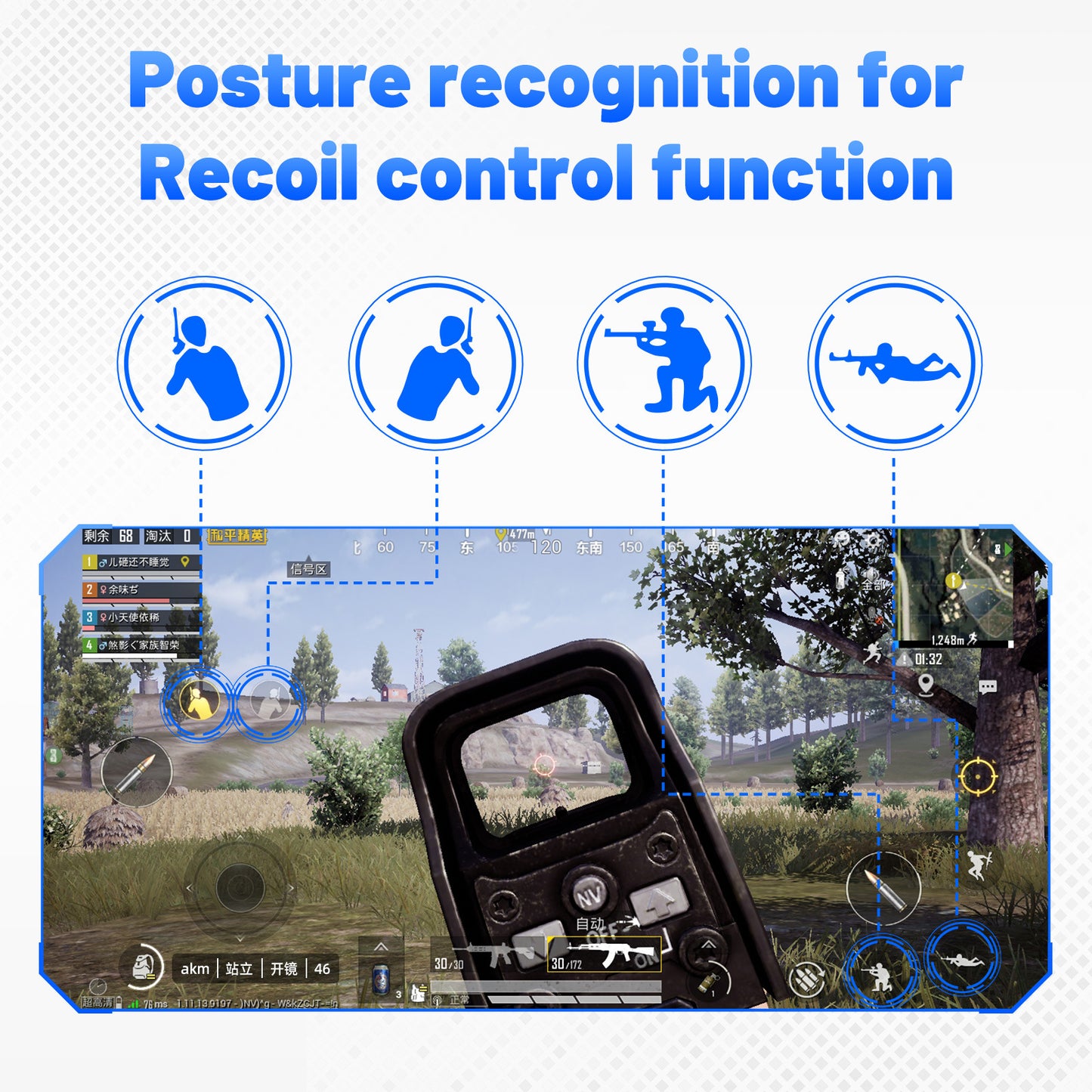 M1 Pro + Android mobile gamepad peripheral chicken eating artifact throne keyboard and mouse converter set auxiliary