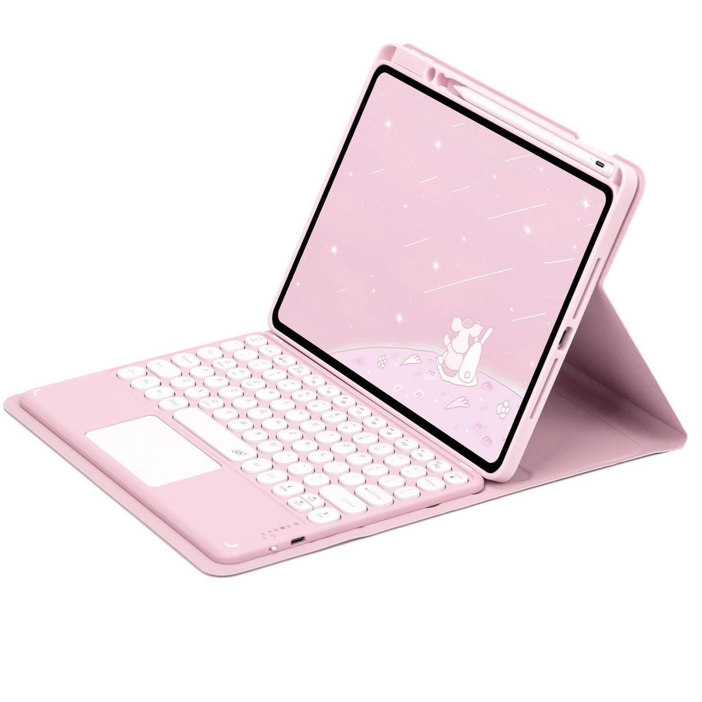 Applicable iPad10th generation rotating protective case 9th generation 10.2 touch Bluetooth keyboard Air4 magnetic suction 5 leather case 10.9 inch protective Accessories