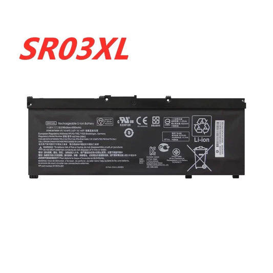 Battery For HP OMEN4/5th Generation SR03XL TPN-Q211 C133 PC Battery