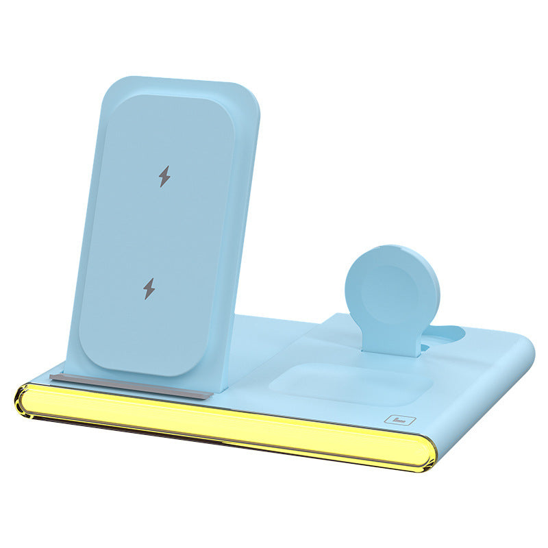 C27 3-in-1 wireless charging folding  Apple Samsung wireless charging