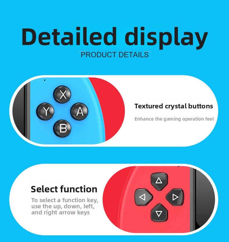 5.5" inch x7plus IPS HD Dual joystick 2000mAh rechargable gamepad games Handheld Game Player console retro nostalgic GBA handheld