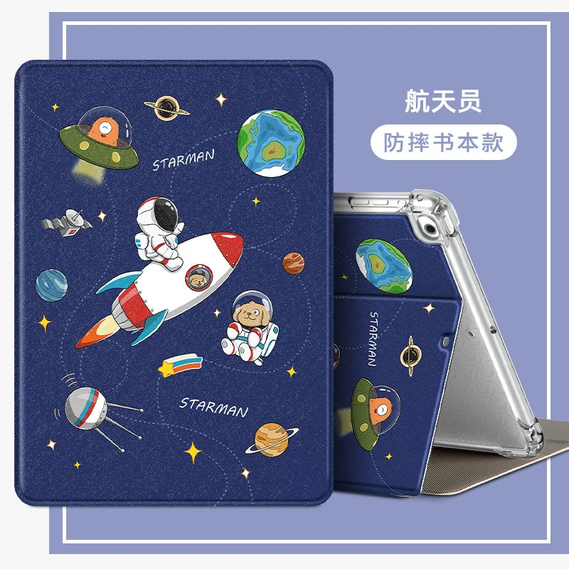 For apple ipad case air2 tablet 2026 new model 2018 silicone mini6/4 case ipad11 8 7 10th 9th generation 2025 anti-drop 2021 inch 9 all-inclusive 5 six Pro11 Tablet Accessories