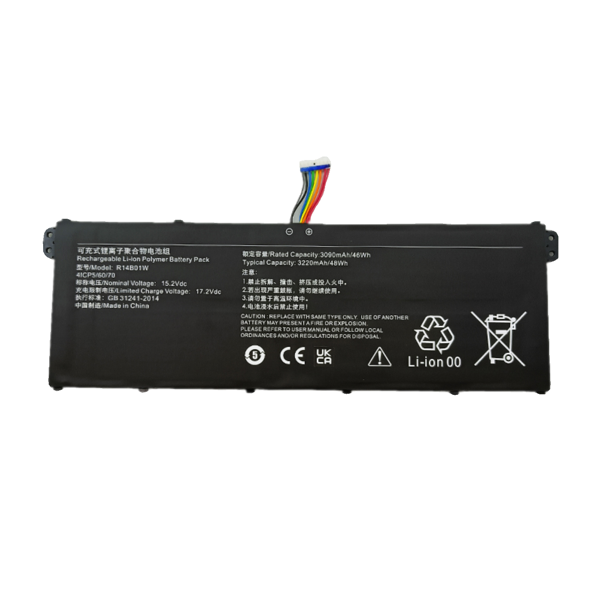 (Shipping fee not include)for小米RedmiBook 14/16 XMA1901-AA/AG  replacement  battery  R14B01W