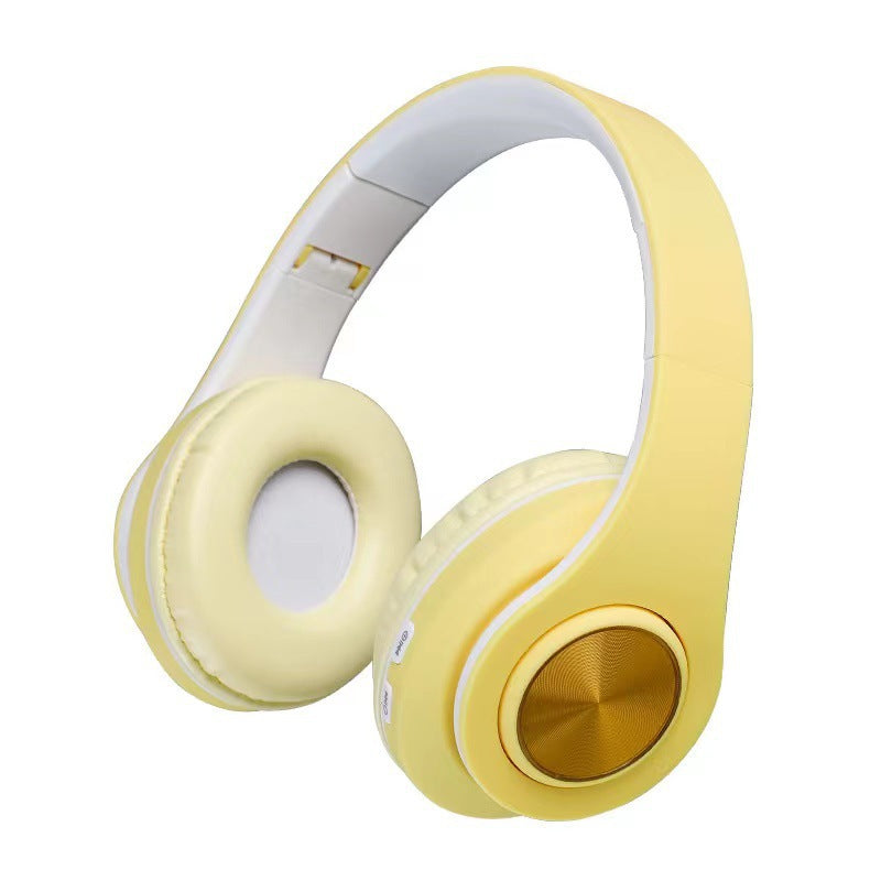 Accessories B39 Macaron Bluetooth Headset Spot Supply Stereo Sound Foldable Sports Wireless Headset