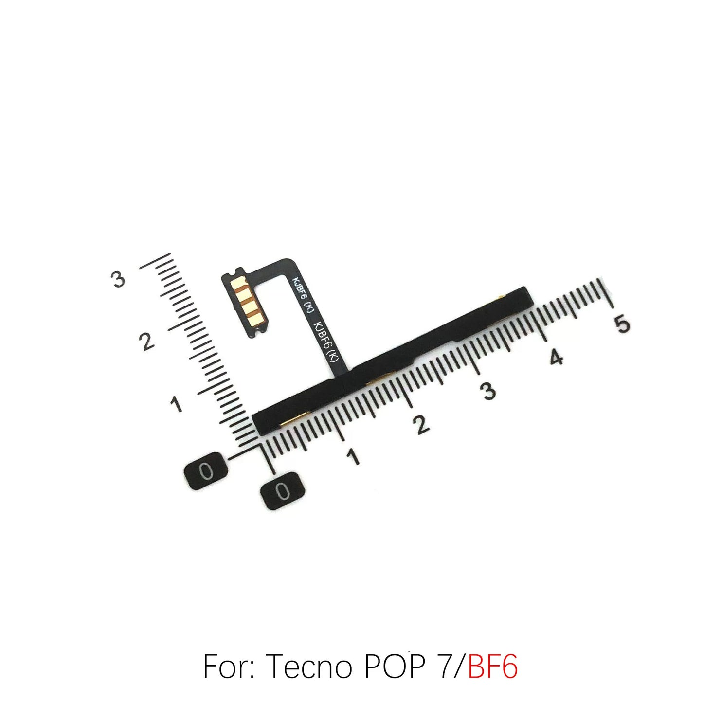 For Tecno Infinix Tecno itel A26 A49 A60 P36 P40 S23 Power cable Switch on of ribbon flex