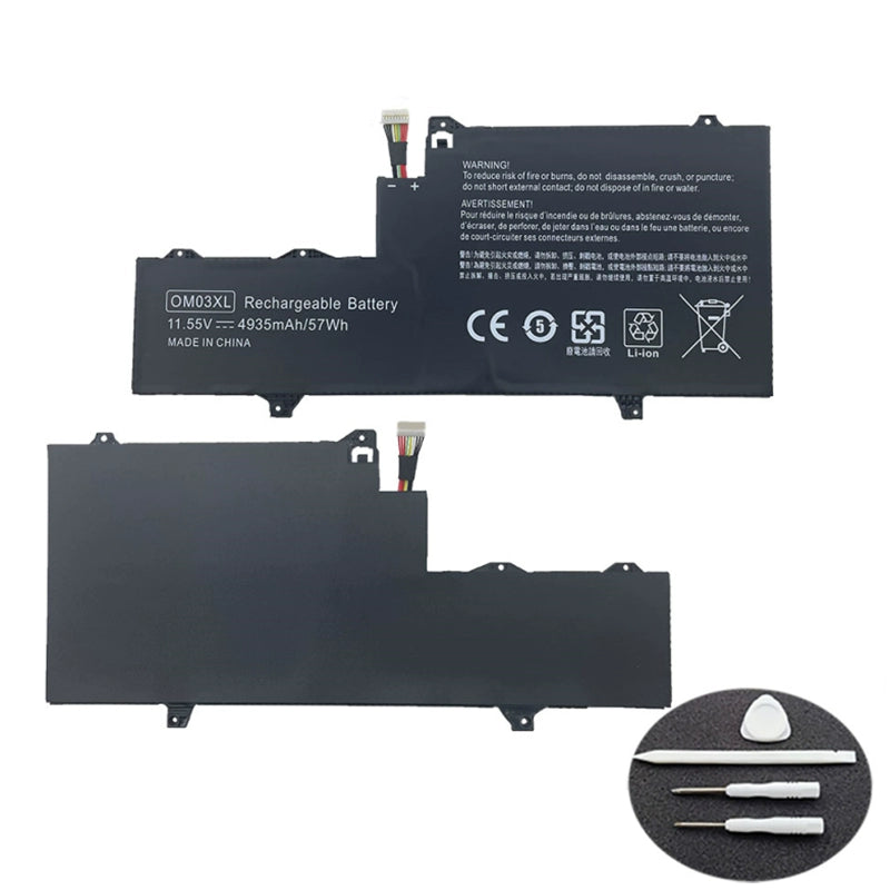 (Shipping fee not include)全新 for惠普 /HP EliteBook X360 1030 G2  replacement  battery   OM03XL