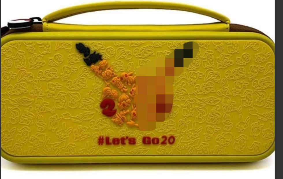 Applicable Nintendo switch host Storage bag Switch host Slate bag Embossed hard bag Handbag