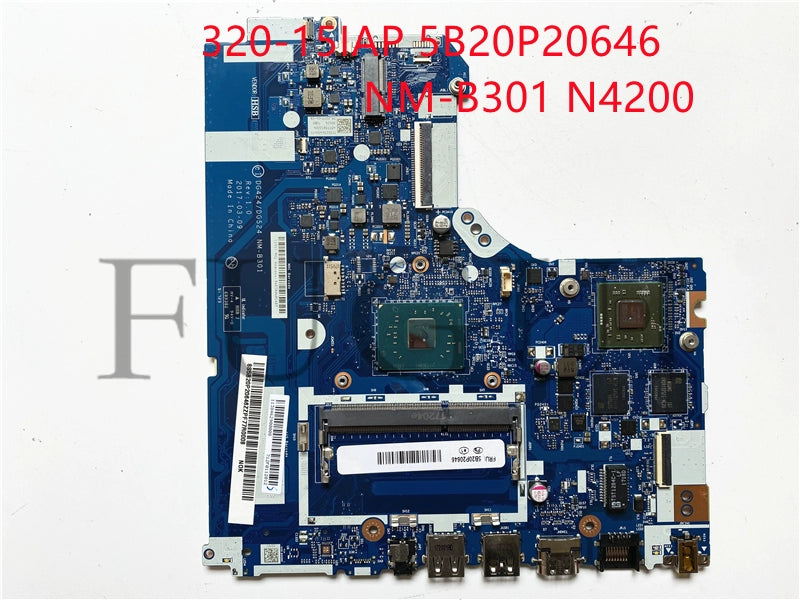 (Shipping fee not include)Lenovo/ lenovo motherboard system board 320-15IAP NM-B301 N4200 N3350