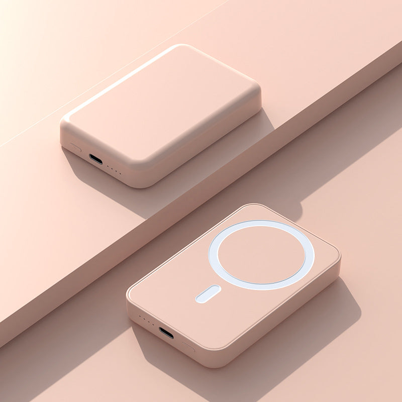 Magnetic wireless power bank 10000 mAh ultra-thin portable mobile power supply