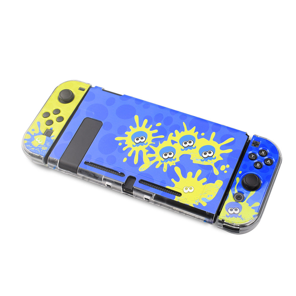Suitable for Nintendo switch OLED protective case switch game console protective case PC color case UV pattern