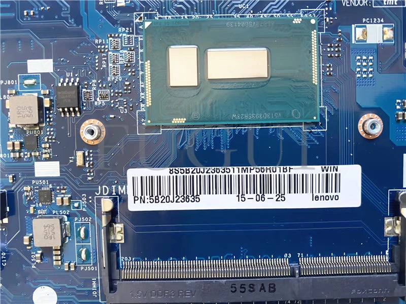 (Shipping fee not include)  motherboard system board Z51-70 LA-C281P I7-5500U 2G I5-5200U