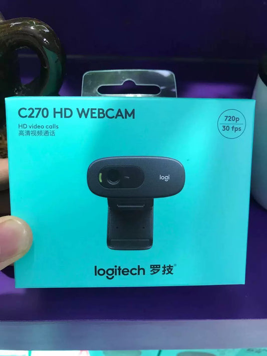 Boxed genuine, Logitech C270/C310 high definition computer camera C270i online class camera