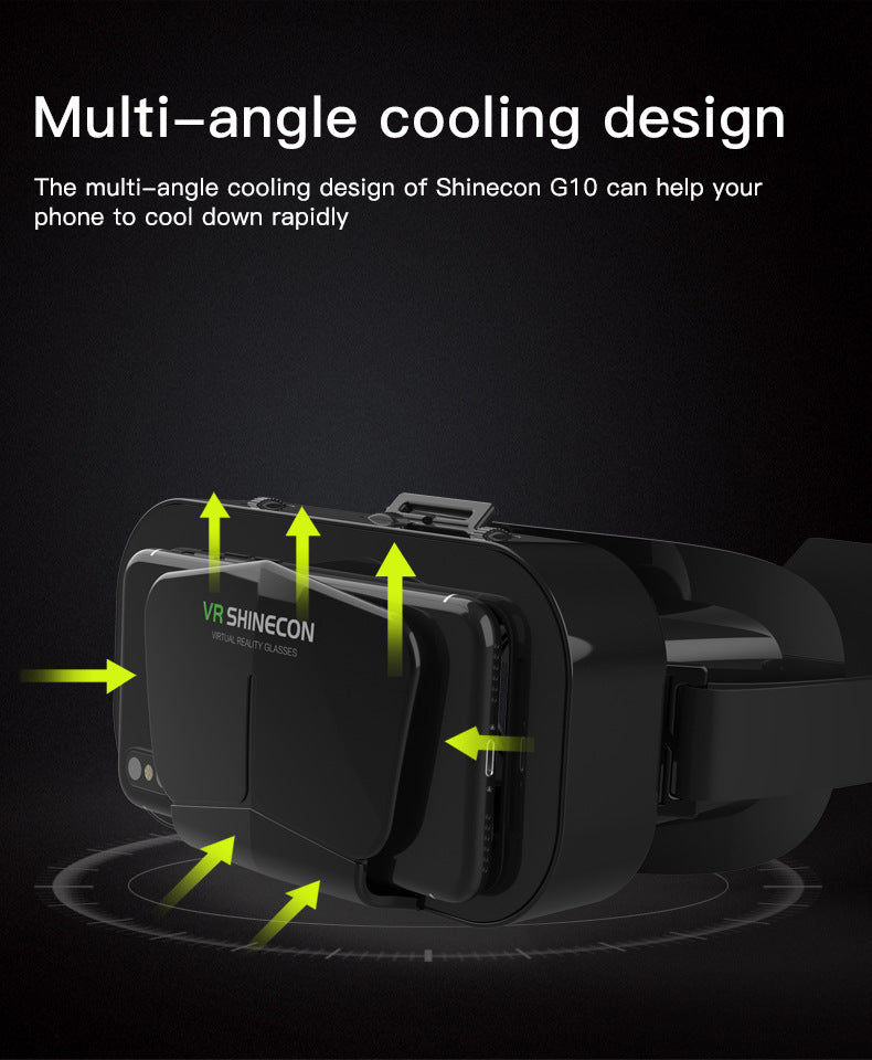 VR Thousand Magic VR Glasses G10 Virtual Reality Panoramic Large Screen Mobile Phone 3D Glasses