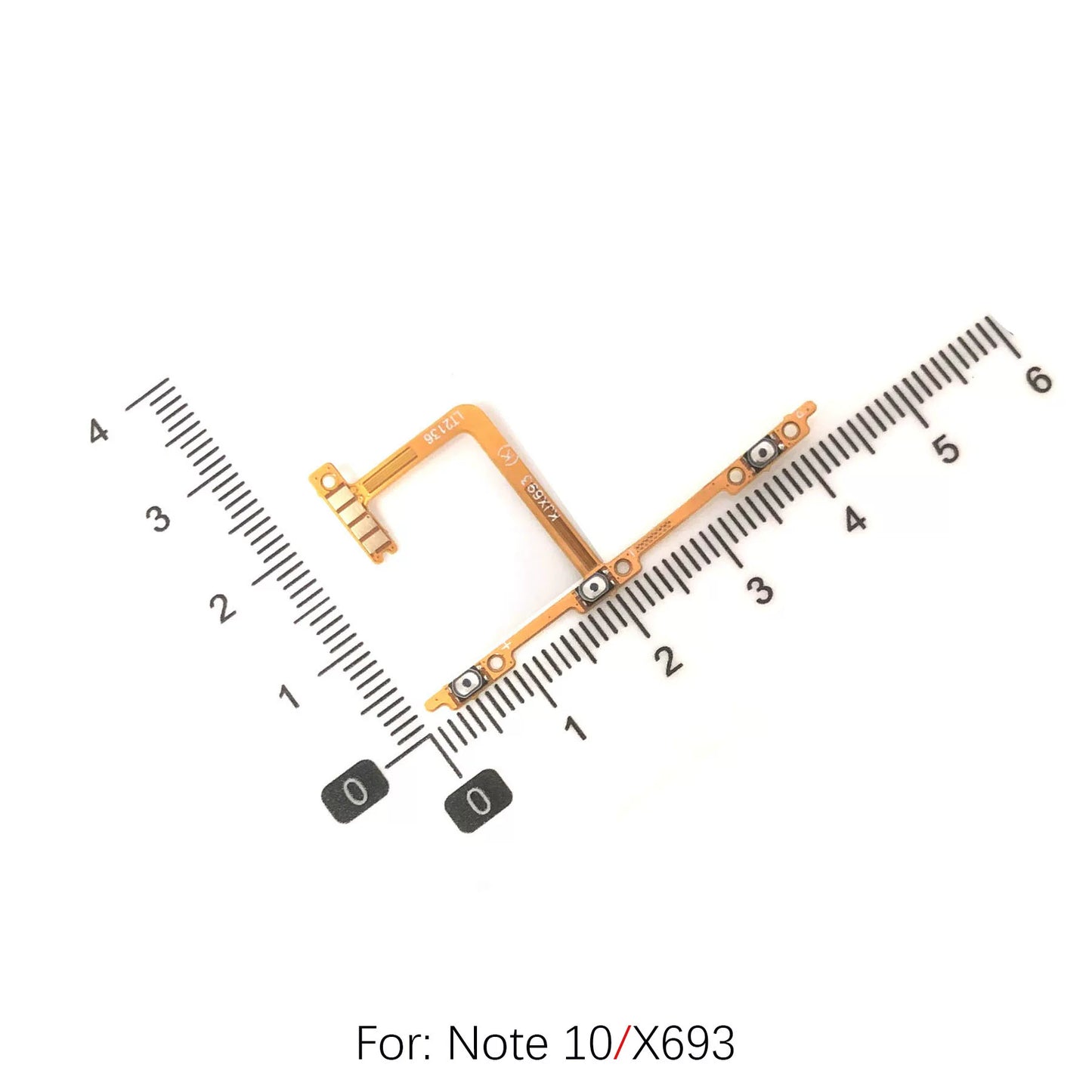For Tecno Note7 Note8 Note10 Note12 Note30 Power cable Switch on of ribbon flex