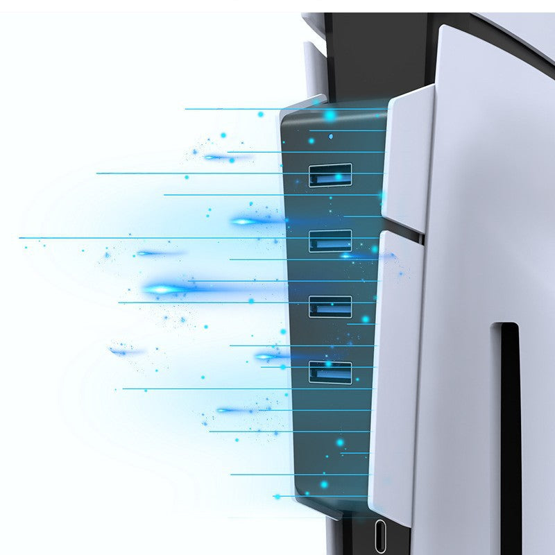 New PS5 HUB converter USB2.0 high-speed transmission one-to-five line expander PS5 accessories