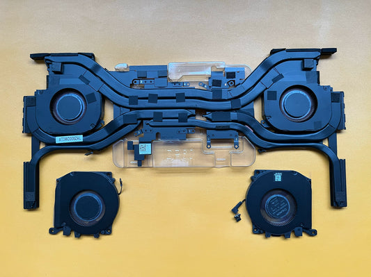 Dell's new Alienware m18R1 M16R1 x16R1 cooling module, fan hot plate