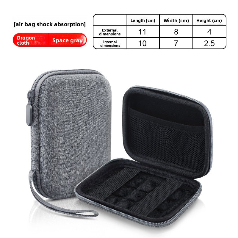 CCD camera bag, card machine storage bag, suitable for Canon, Sony, Fuji, Nikon, camera case, hard case, retro card machine storage box, small digital camera storage bag, shockproof, compressive and anti-drop warehouse Digital camera accessories