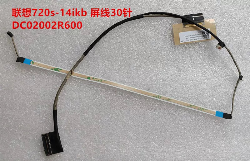 Lenovo 720s-14ikb 720s-14 DC02002R600 screen cable 30-pin screen cable 5C10N79848