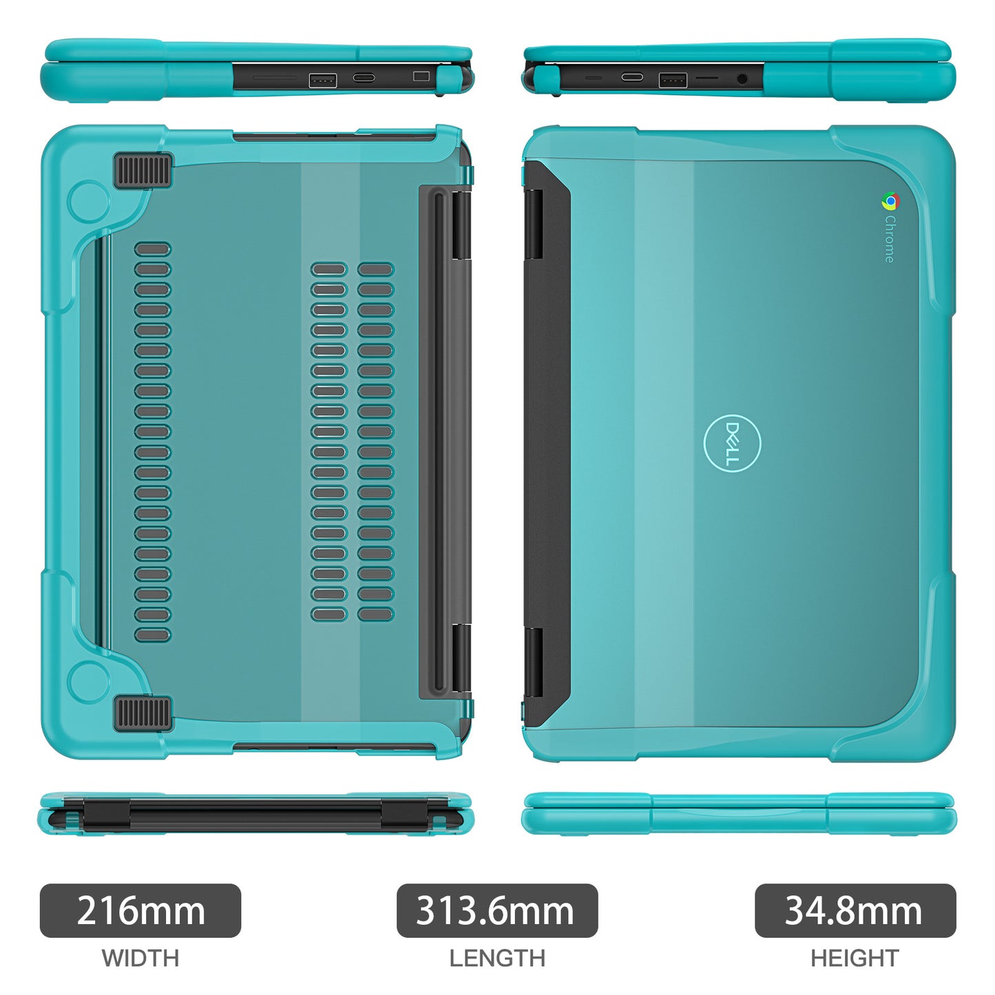 Suitable for  DELL Chromebook 11 3100/3110 11.6 inch computer case cooling anti-fall shell