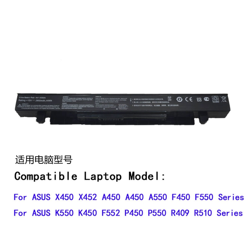 (Shipping fee not include) for ASUS E550C D552E D452E E550CA D452V D452EP repalcement battery A41-X550A