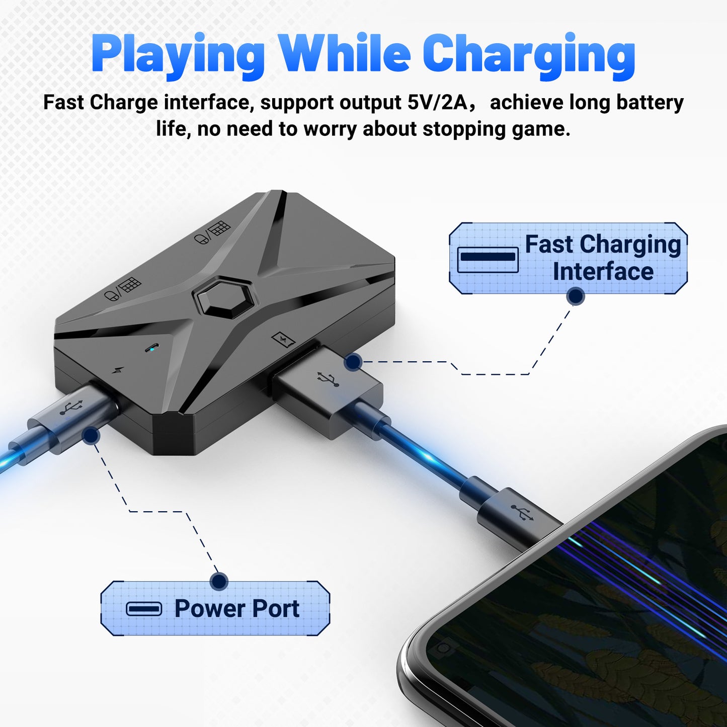M1 Pro + Android mobile gamepad peripheral chicken eating artifact throne keyboard and mouse converter set auxiliary